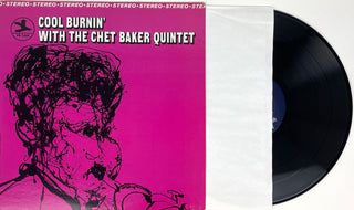 Baker, Chet. (1929-1988) "Cool Burnin' with the Chet Baker Quintet" - SIGNED LP