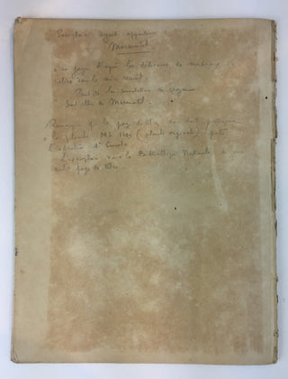 Chopin, Frédéric. (1810–1849) [Cortot, Alfred. (1877–1962)] [Marmontel, Antoine François. (1816–1898)]  1er. Concerto pour le Piano - From the Collections of Antoine Marmontel and Alfred Cortot