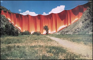 Christo. (b. 1935) Valley Curtain