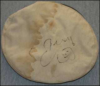 [Jazz & Song] Berry, Chuck. (b. 1926) & Diddley, Bo. (1928 - 2008) Chuck Berry's Aviator Hat, signed by Berry and Didley