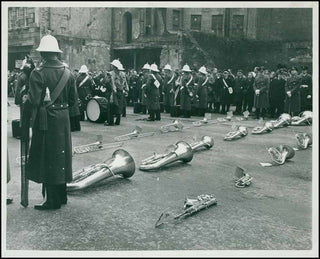 [History & Culture] [Churchill, Winston. (1874–1965)] Original Photograph from Churchill's Funeral