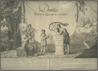 [Cimarosa] Tomeoni, Florido. (1755-1820) "Vanne e corri per le strade," SIGNED by composer/publisher.