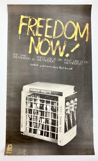 [Civil Rights] "FREEDOM NOW!" – Protest Poster