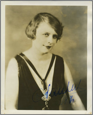 Clairbert, Clare [Clara]. (1896-1970) Signed Photograph