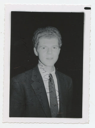 Cliburn, Van. (1934–2013) Early Signed Candid Photograph