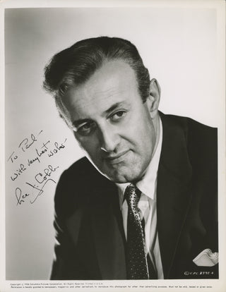 Cobb, Lee J. (1911-1976) Signed Promotional Photograph