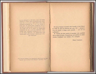 Cocteau, Jean. (1889–1963) "Joueur de Tennis" - Original Drawing, bound into Signed Presentation Copy of "Opera. Oeuvres poétiques 1925-1927."