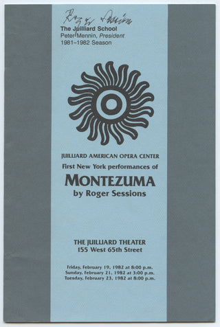 [American Composers] Copland, Aaron. (1900–1990) & Barber, Samuel. (1910–1981) & Glass, Philip. (b. 1937) & Adams, John. (b. 1947) & Sessions, Roger. (1896–1985) & Ward, Robert. (1917–2013) & Rorem, Ned. (b. 1923) & Diamond, David. (1915–2005) & Floyd, Ca