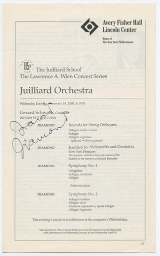 [American Composers] Copland, Aaron. (1900–1990) & Barber, Samuel. (1910–1981) & Glass, Philip. (b. 1937) & Adams, John. (b. 1947) & Sessions, Roger. (1896–1985) & Ward, Robert. (1917–2013) & Rorem, Ned. (b. 1923) & Diamond, David. (1915–2005) & Floyd, Ca