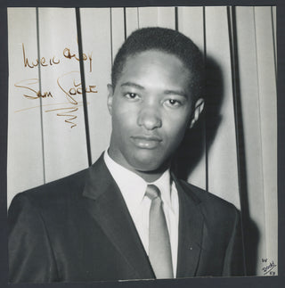 Cooke, Sam. (1931–1964) Signed Photograph