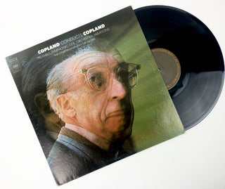 Copland, Aaron. (1900–1990) [Diamond, David. (1915–2005)] Copland Conducts Copland: Symphonic Ode, Preamble, and Orchestral Variations - Signed LP TO DAVID DIAMOND