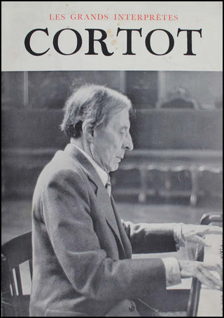 Cortot, Alfred. (1877–1962) Signed Book