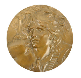 [Music Iconography] Coudray, Marie-Alexandre-Lucien.(1865-1932) Orpheus Medal