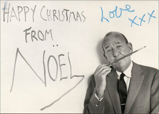 Coward, Noël. (1899-1973) Christmas Card