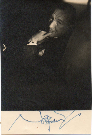 Coward, Noël. (1899-1973) Signed Photograph