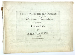 Cramer, Johann Baptist. (1771–1858) & Giornovichi, Giovanni (?1747–1804) & Schwarz, Charles (?–?)  Collection of 15 first and early editions for piano