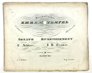 Cramer, Johann Baptist. (1771–1858) & Giornovichi, Giovanni (?1747–1804) & Schwarz, Charles (?–?)  Collection of 15 first and early editions for piano