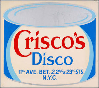 [History &amp; Culture] [Crisco&apos;s Disco] Original Sign (from the famous Gay bar?)