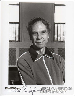 Cunningham, Merce. (1919-2009) Signed Photograph