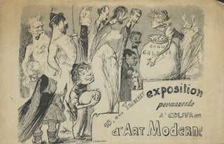 [French Art] [Curnonsky. (1872–1956)] [Toulouse-Lautrec, Henri de. (1864–1901)] [Monet, Claude. (1840–1926)] [Willette, Adolphe. (1857–1926)] [Faure, Jean-Baptiste. (1830–1914)] Bofa, Gus. (1883–1968) & Bonnat, Léon. (1833–1922) & Weiluc, Lucien-Henri. (1