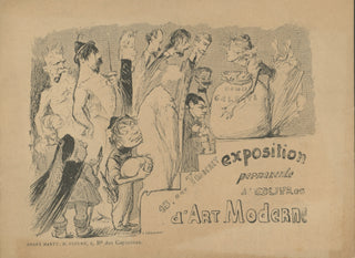 [French Art] [Curnonsky. (1872–1956)] [Toulouse-Lautrec, Henri de. (1864–1901)] [Monet, Claude. (1840–1926)] [Willette, Adolphe. (1857–1926)] [Faure, Jean-Baptiste. (1830–1914)] Bofa, Gus. (1883–1968) & Bonnat, Léon. (1833–1922) & Weiluc, Lucien-Henri. (1