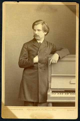 D'Albert, Eugen. (1862–1932) Cabinet Photograph