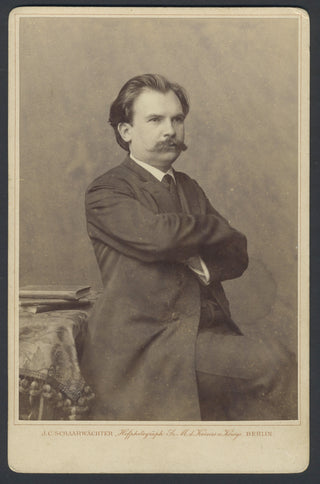 D'Albert, Eugen. (1862–1932) Original Cabinet Photograph