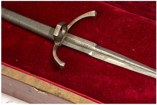 [Dagger] Continental Engraved Steel Dagger