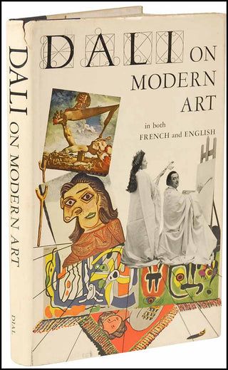 [Literature & Art] Dalí, Salvador. (1904–1989) [Translated by Haakon M. Chevalier] Dali on modern art. The cuckolds of antiquated modern art. - TRIPLE-SIGNED WITH AN ORIGINAL DRAWING