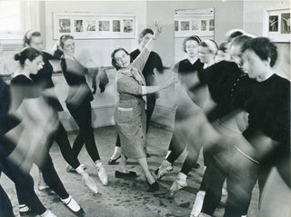 Nicolaeva-Legat, Nadine. (1895-1971) "Learning Grace of Movement" - Original Photograph