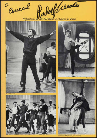 [Dance] Balanchine, George. (1904–1983) & Nureyev, Rudolf. (1938–1993) & Taylor, Paul. (1930–2018) Signed Program Photographs