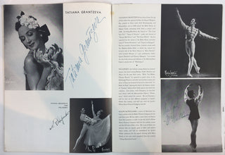 [Jacob's Pillow.] Shawn, Ted. (1891–1972) & Denis, Ruth St. (1879–1968) Collection of Signed Programs, Letters, and Ephemera