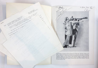 [Jacob's Pillow.] Shawn, Ted. (1891–1972) & Denis, Ruth St. (1879–1968) Collection of Signed Programs, Letters, and Ephemera