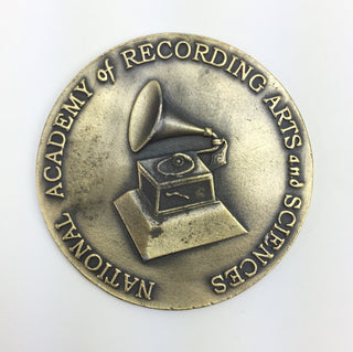 Davis Jr., Sammy. (1925-1990) Original Medal Presented to Davis Jr. by the National Academy of Recording Arts & Sciences