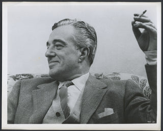 De Sica, Vittorio. (1901–1974) Two Original Photographs