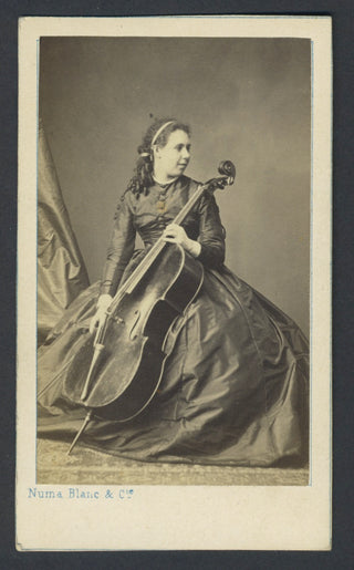 De Try, Elisa. (1846–?) Carte de Visite Photograph