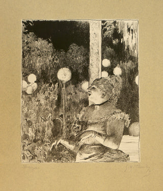 [Music Iconography] Degas, Edgar. (1834 - 1917) & Thornley, Georges William. (1857 - 1935) La Chanson Du Chien ("The Song Of The Dog"), 1888