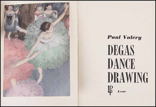 [Literature & Art] Degas, Edgar. (1834 - 1917) [Paul Valéry. (1871 - 1945)] Degas Dance Drawing