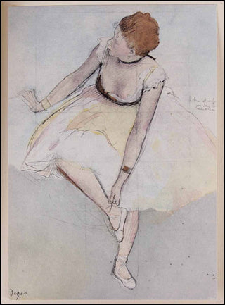 [Literature & Art] Degas, Edgar. (1834 - 1917) [Paul Valéry. (1871 - 1945)] Degas Dance Drawing