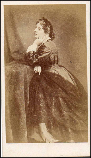 [Film & Theatre] Dejazet, Pauline Virginie. (1798 - 1875) Signed CDV Photograph