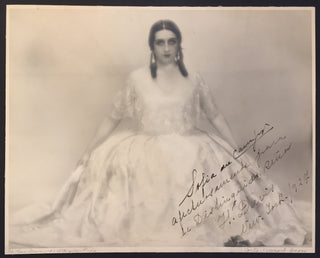 Del Campo, Sofia. (1884–1964) Signed Photograph