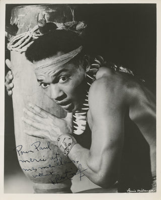 Destiné, Jean-Léon. (1918–2013) Signed Photograph