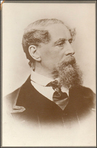 [Literature] Dickens, Charles. (1812 - 1870) Original Cabinet Photograph