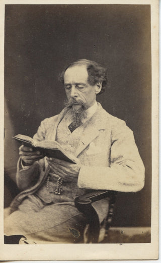 Dickens, Charles. (1812–1870) Original CDV Portrait