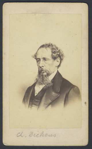 Dickens, Charles. (1812–1870) Original CDV Portrait