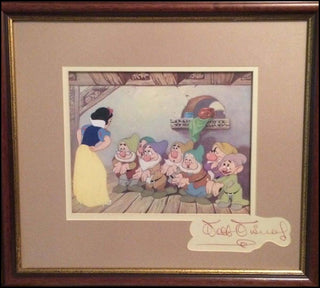 [Film &amp; Theatre] Disney, Walt. (1901-1966) "Snow White and the Seven Dwarfs" - SIGNED