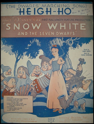 Disney, Walt. (1901-1966) Heigh-Ho (The Dwarfs' Marching Song)