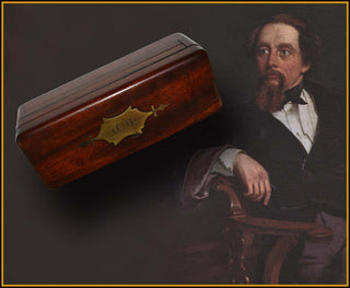 [Dickens, Charles. (1812 - 1870)]  Charles Dickens’ “Nécessaire de Voyage” box taken with him on his travels