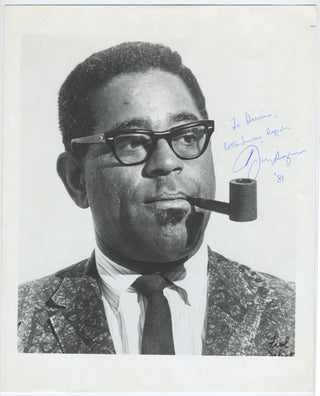 Gillespie, Dizzy. (1917–1993) Signed Photograph