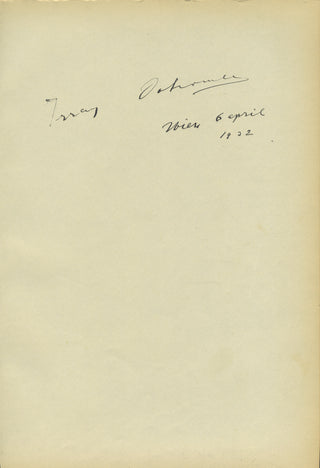 Dobrowen, Issay. (1891–1953) Autograph Signature